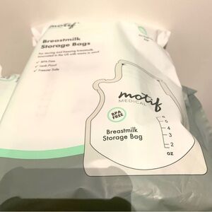400 NEW Motif breast milk storage bags